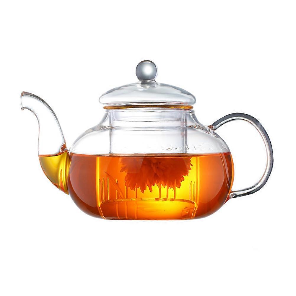 Tea Making Pot Borosilicate Teapot Family Hand-Made Process 1Set