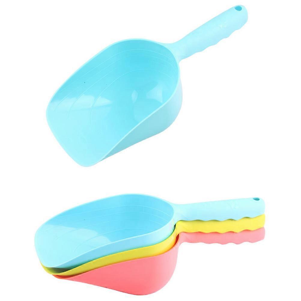 Pet Litter Scoop 2Pcs for Cats and Dogs in Assorted Color with Ergonomic Handle for Indoor Cleaning and Pet Care