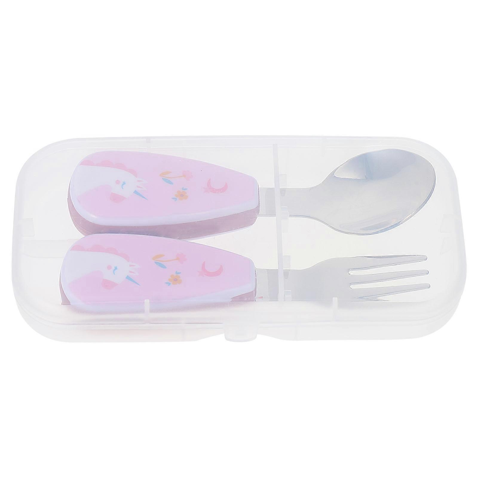Tableware Stainless Steel Spoon Fork Set for 2Sets