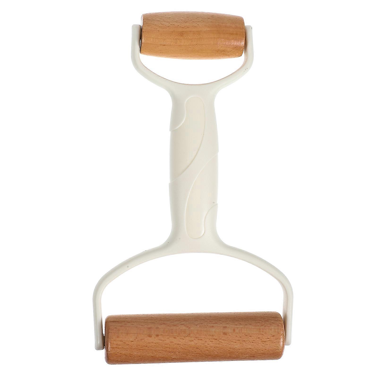 Dual Ends Roller Pin Baking Tool 2Pcs For Kitchen Use 8.7X4.8X2.4in With Thickness Control