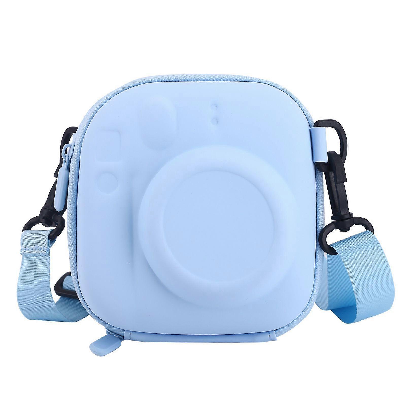 Fuji Mini 40/Mini 11/Mini 10/Mini 9/Mini 8/Mini 7+ Instant Camera with Shoulder Strap Blue