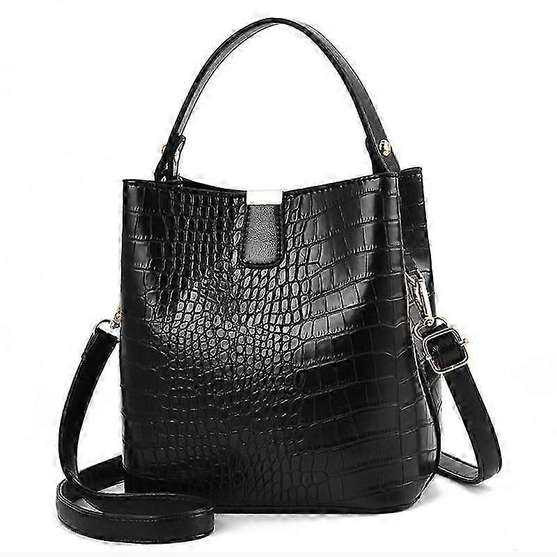 Torby Retro Alligator Bucket Damska torebka krokodyla Torba Crossbody o dużej pojemności Nowa torba na ramię Messenger Torebka na telefon