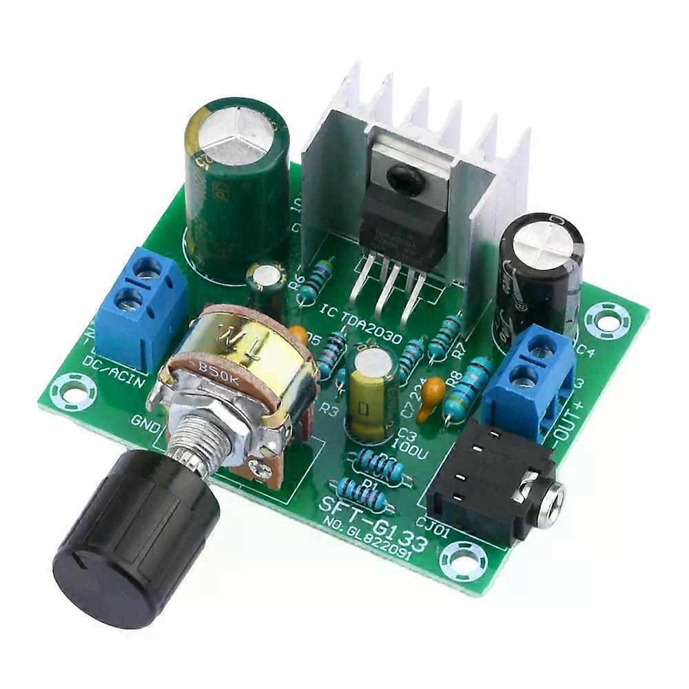 20W TDA2030A Mono Audio Amplifier Board HiFi Sound AMP Module Digital Audio Module Home Theater Speaker