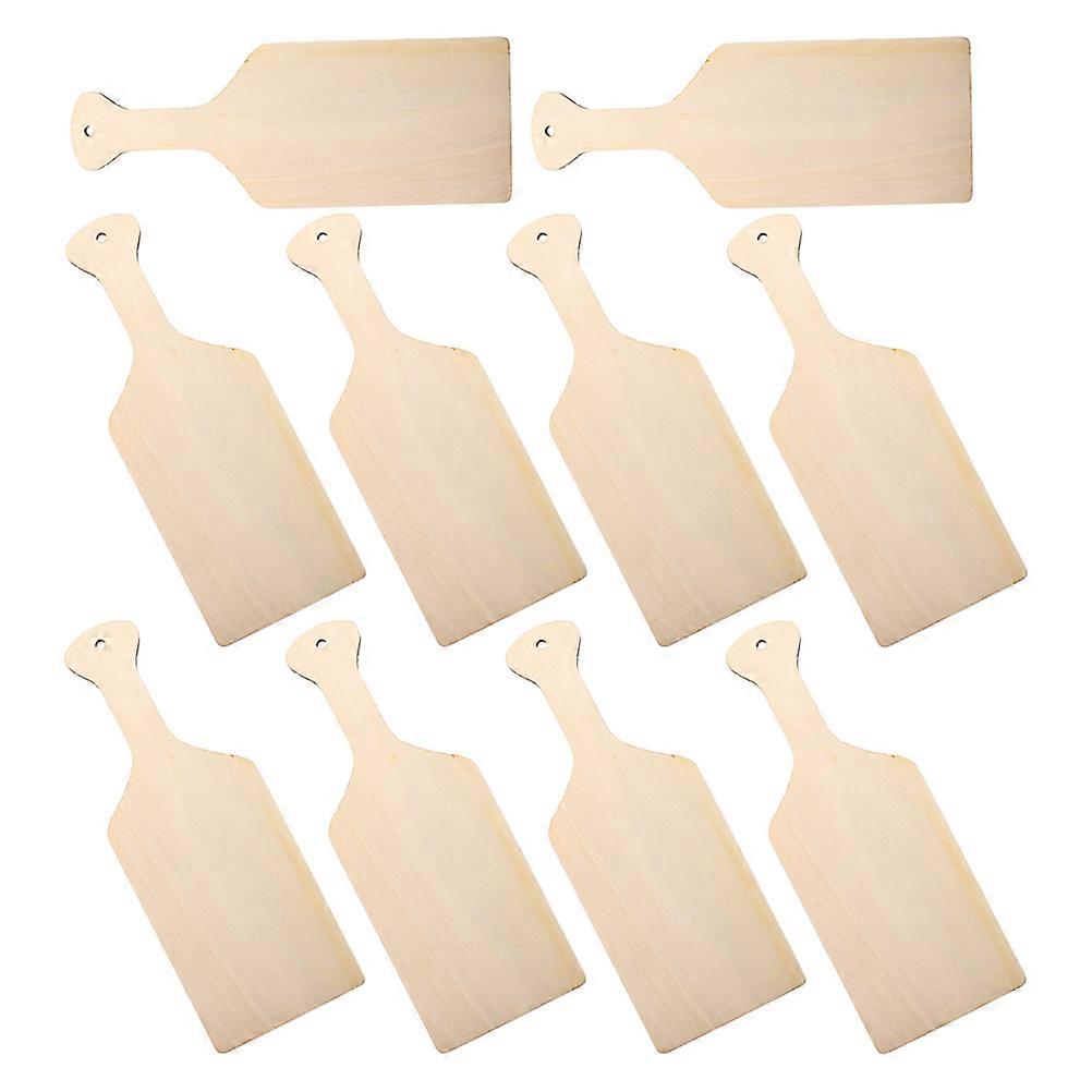 Mini Wooden Cutting Board with Handle for Serving 50Pcs Kitchen Use
