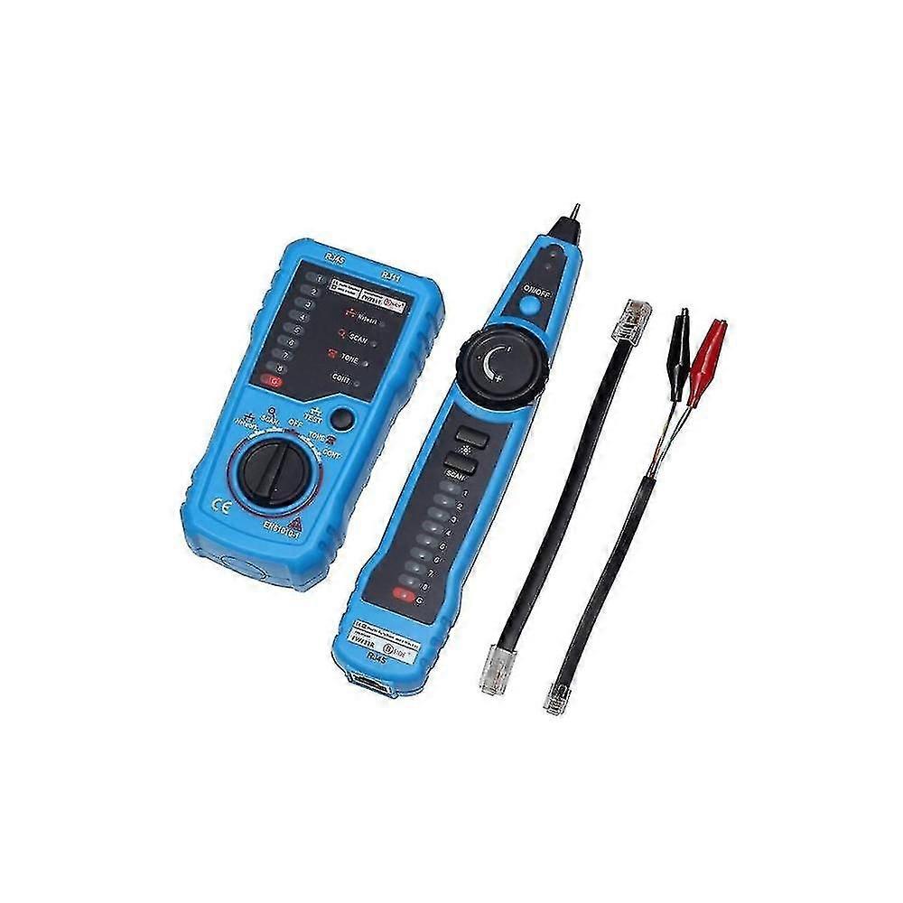 Fwt11 Rj11 Rj45 Cat5 Cat6 Telephone Wire Detector Toner Ethernet Lan Network Cable Tester Line Fin