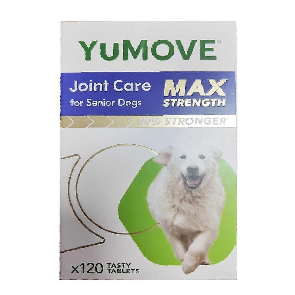Complément alimentaire YuMOVE™ pour soins articulaires des chiens âgés, 120 comprimés, force maximale, HO T