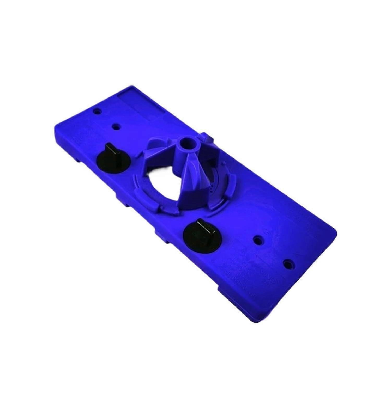 35MM Cup Style Hinge Jig Forstner Drill Guide Door Hole Template Woodworking Hand Tools Blue 1 Set