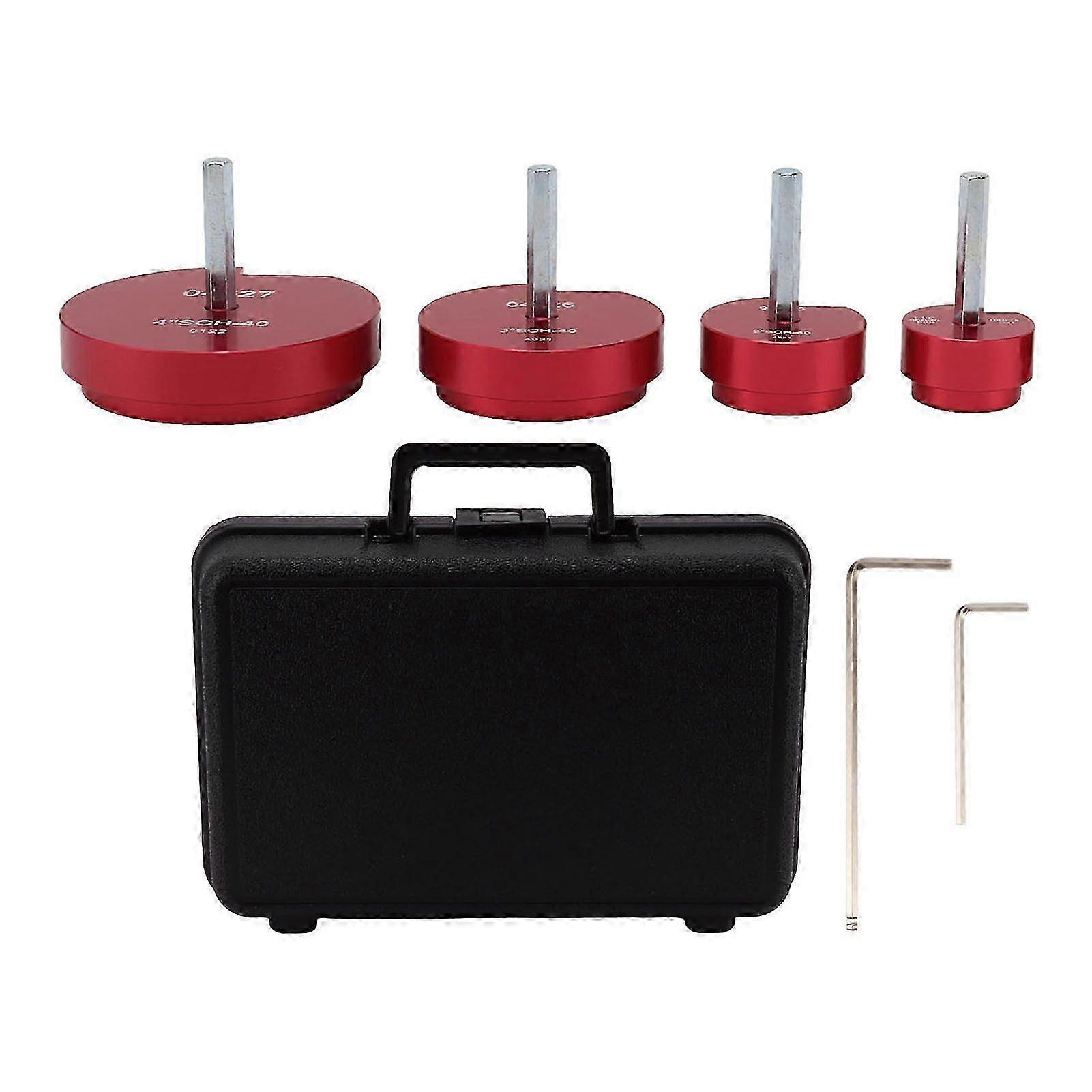 Pipe Fitting Reamer Kit Enlarge Pipe Diameter High Speed Steel Fade Resistant Pipe Reamer Tool Type 2