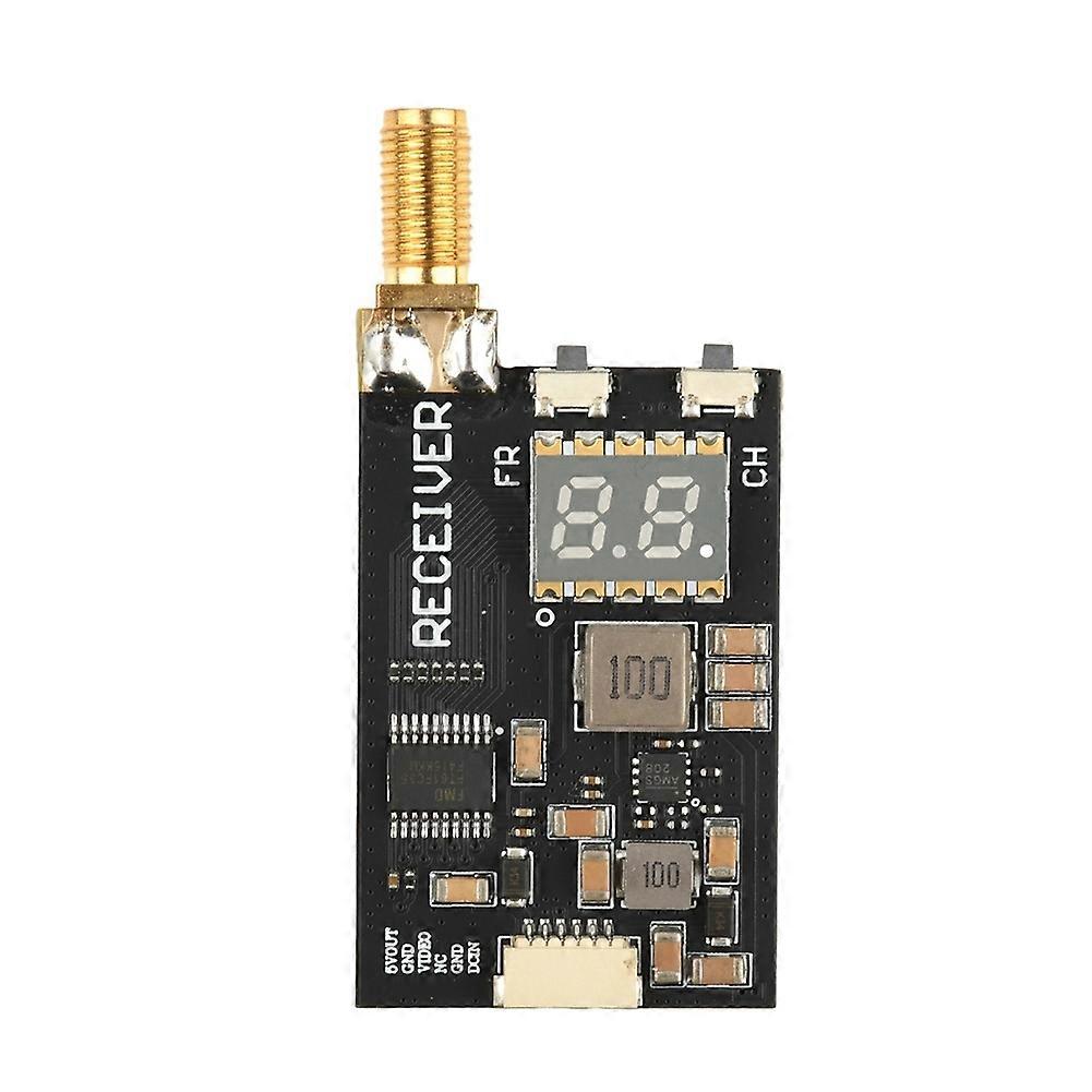 3.3G 64CH VRX FPV Wireless Image Transmission Receiver Frequency Support Range 3060-3500MHz/Automatic Search