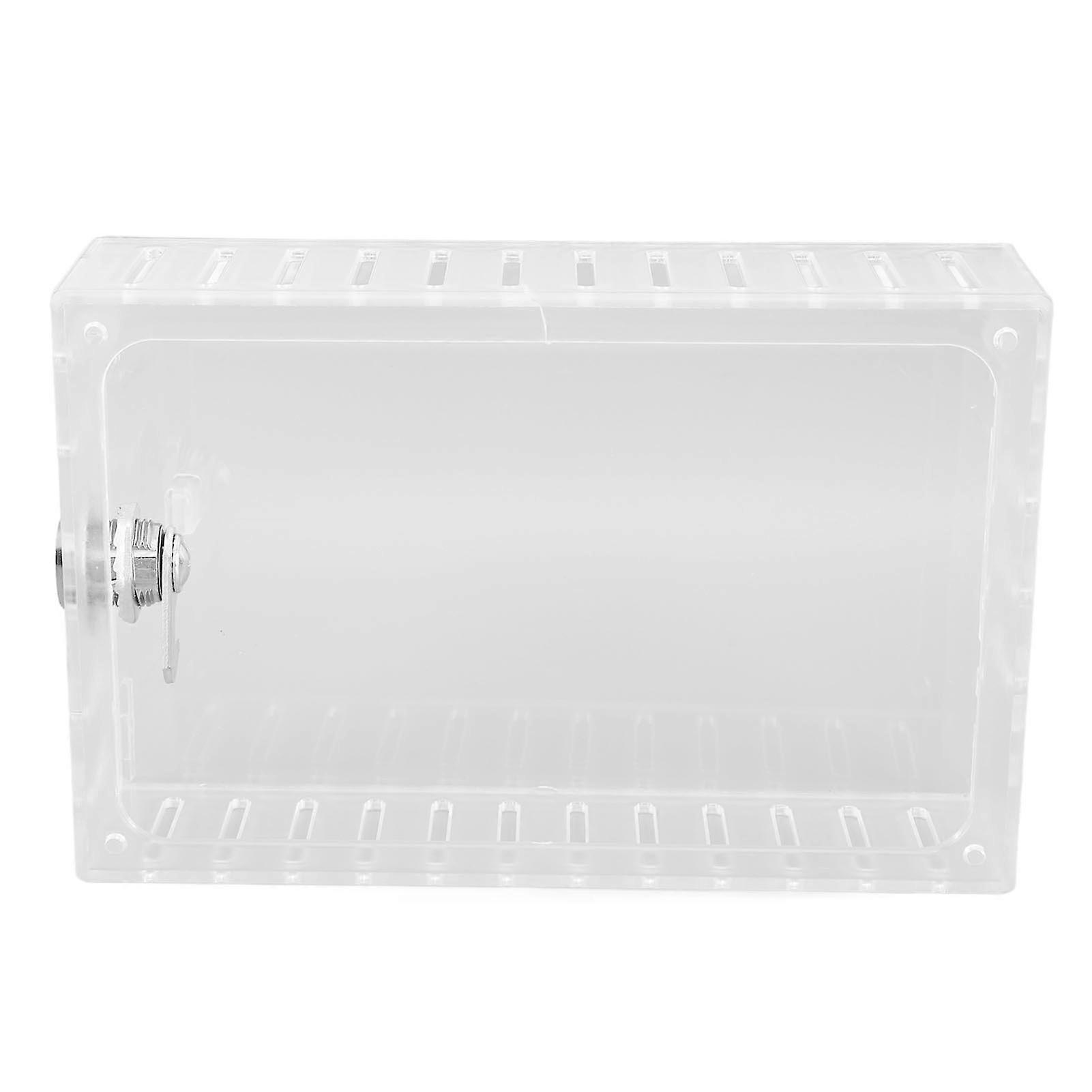 Universal Thermostat Guard Clear Thermostat Lock Box Plastic Thermostat Lock Box with Key 