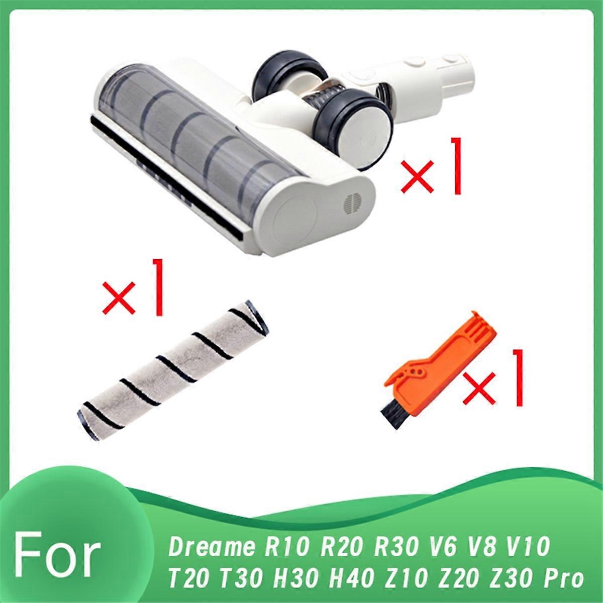 For R10 R20 R30 T30 Vacuum Electric Floor Brush Attachment Soft Floor Brush Head with LED Dust Light