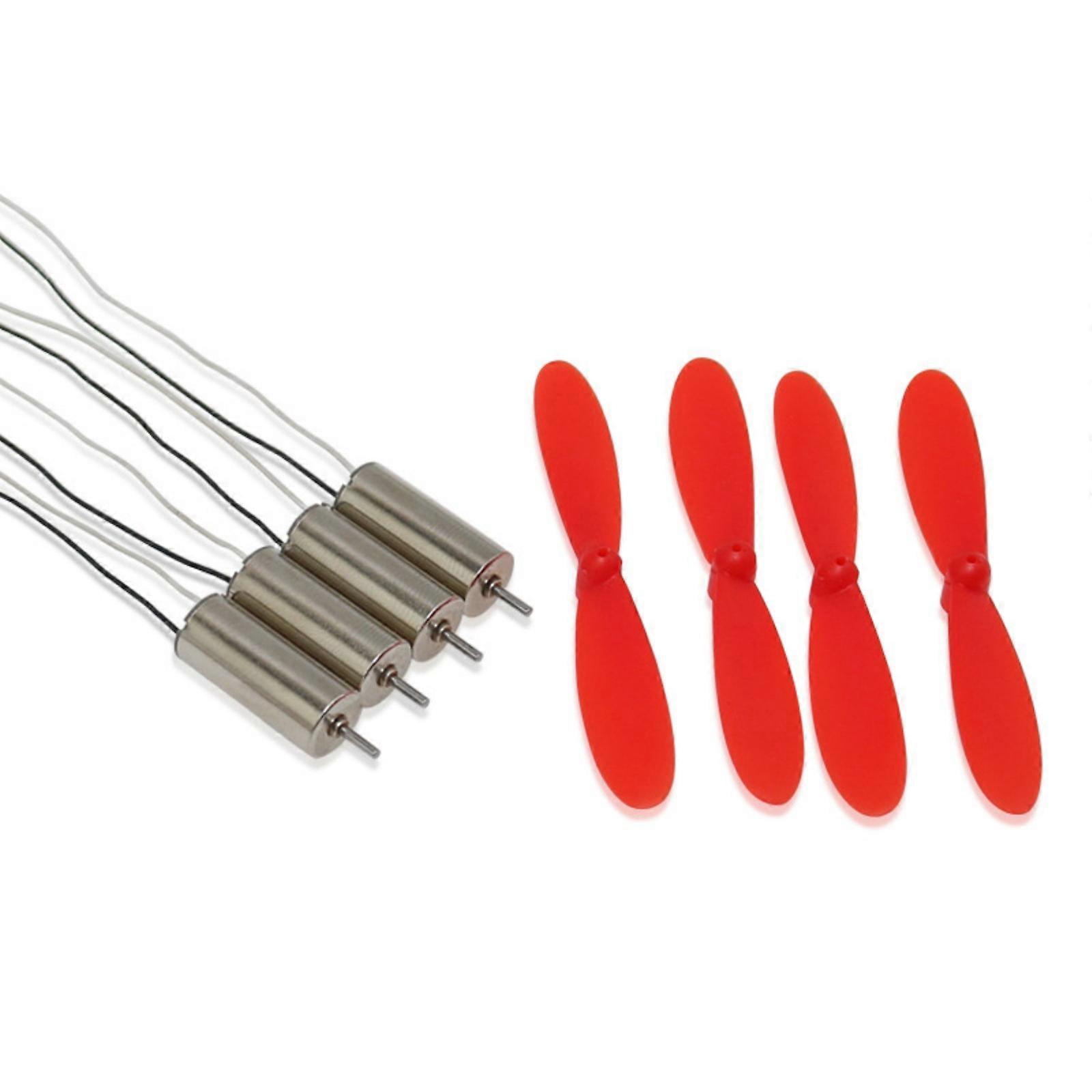 High Efficiency 716 Coreless Motor with 1mm Accuracy Shaft Easy Carry Designs Plastic Coreless Motor for Drones Multicolor