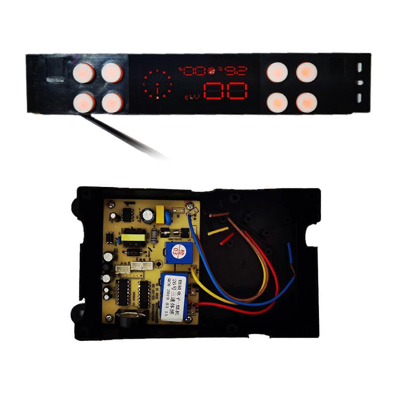 Range Hood Switch Circuit Board Replacement Extractor Fan Board Suitable for Enhances Air Purification in Kitchens Multicolor