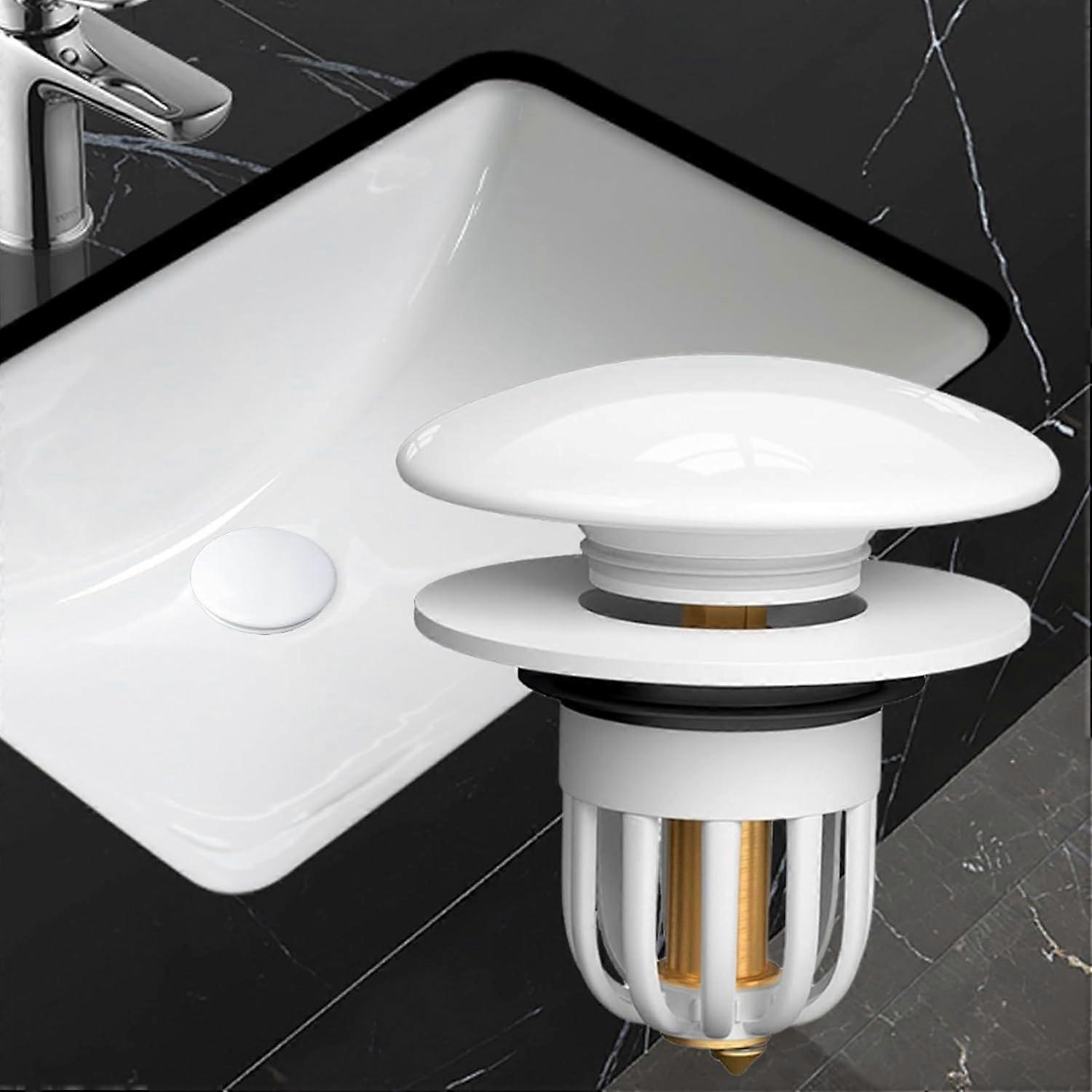 Sink Drain Stopper And Strainer  Universal Fit For Most Sinks, Fits Basins And Bathtubs RV Showers, Anti Clogging