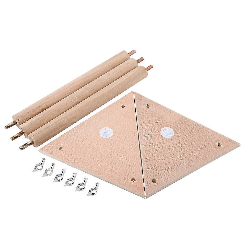 Parrot Stand Perch Bird Pet Standing Playground Funny Wooden Activity Playstand