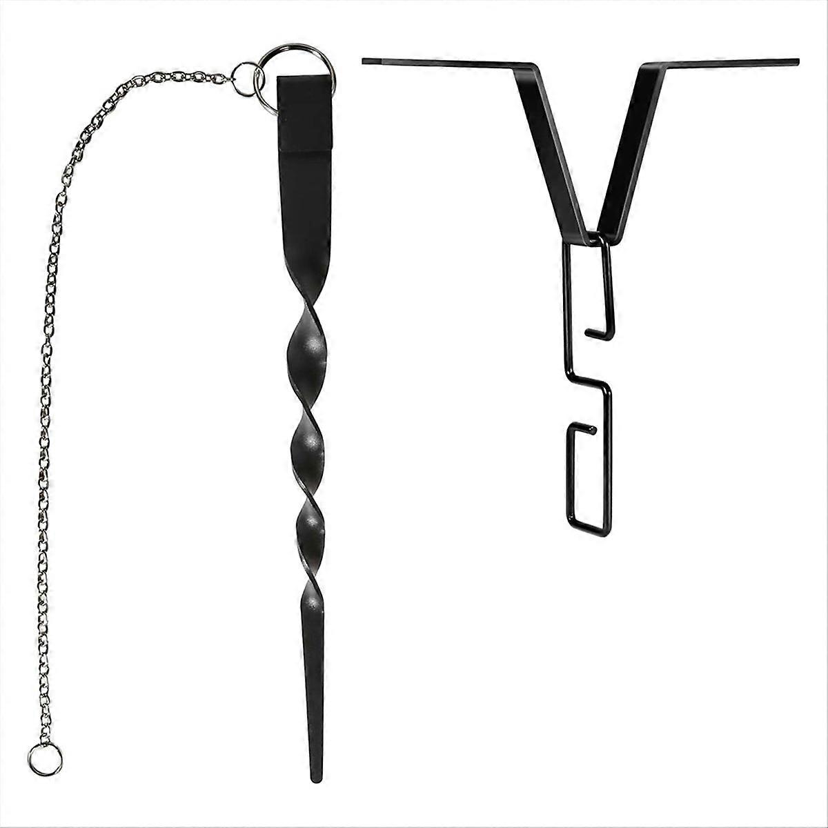 Rain Chain Hook Rain Chain Anchor, Garden Gutter Positioner, Rain Chain Retainer for Rain Chain Inst