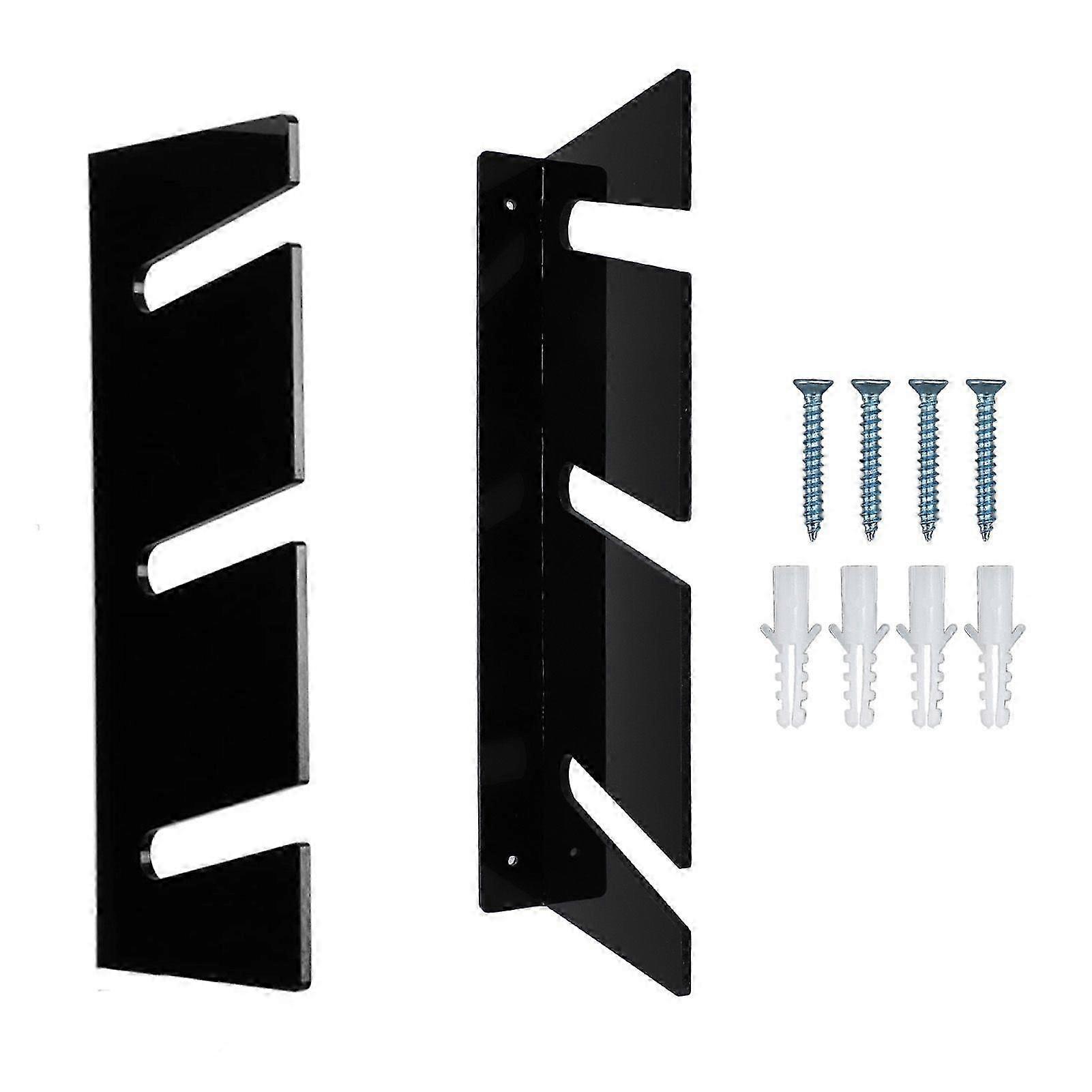 Skateboard Rack Wall Mount Acrylic 3 Layer Snowboard Display Storage Shelf for Garage Living Room