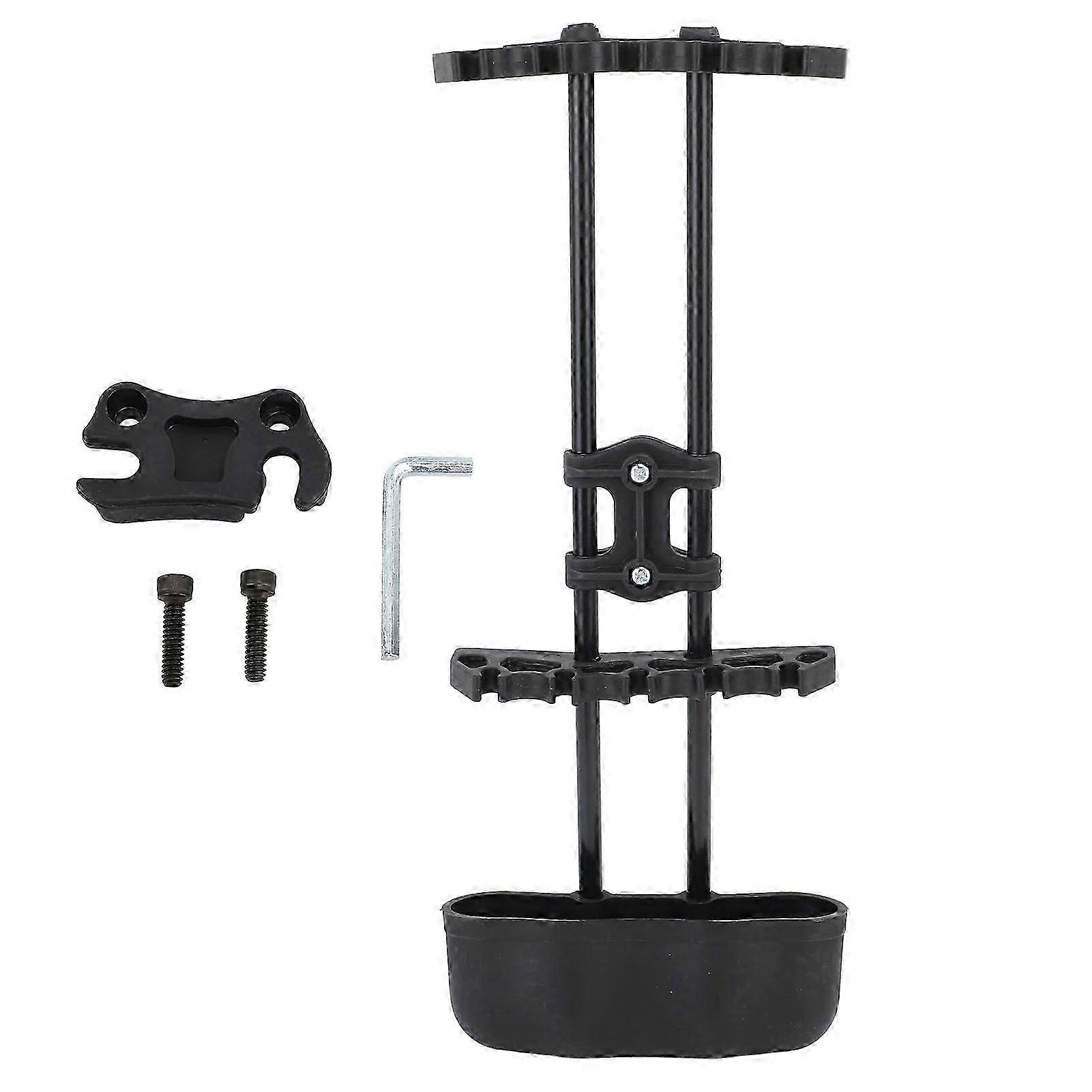 Quick Release Bow Arrow Holder PP Plastic 5 Arrows Compound Bow Quiver for Storage