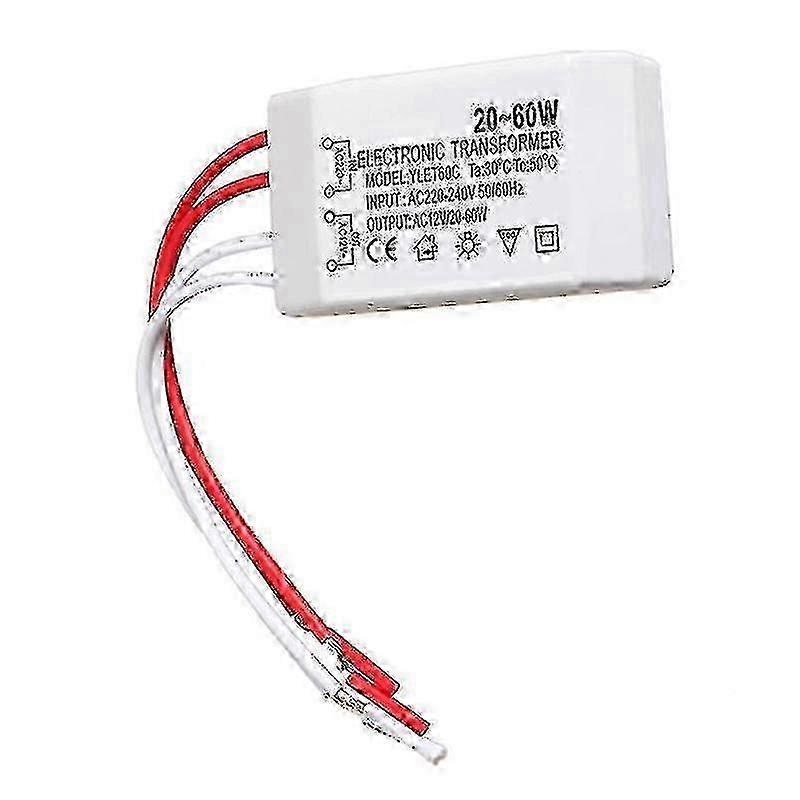 20-60w 12v Halogen Lamp Electronic Transformer Spotlight Adapter Device