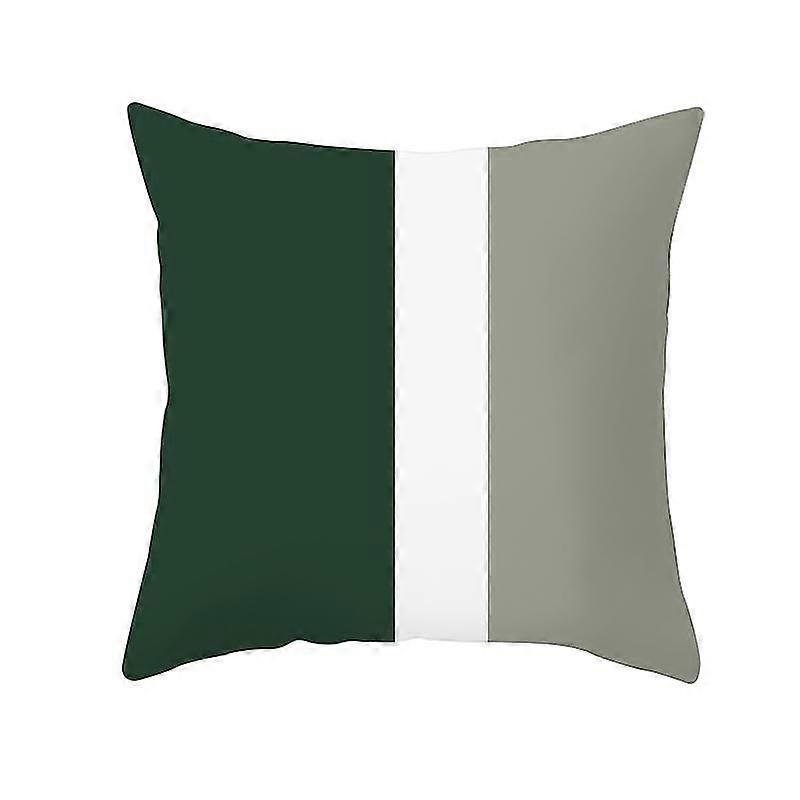 Geometry Series Decorative Pillow Case Green Cushion Cover* @BUGU