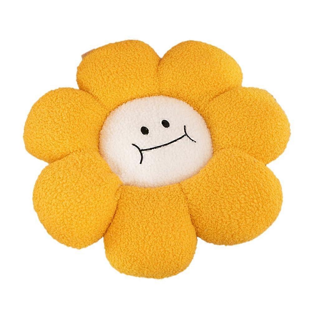 Sunflower Decorative Cushion Soft Plush Back Cushion For Sofa Office Pillow Room Decor Pillow Plush Toy B