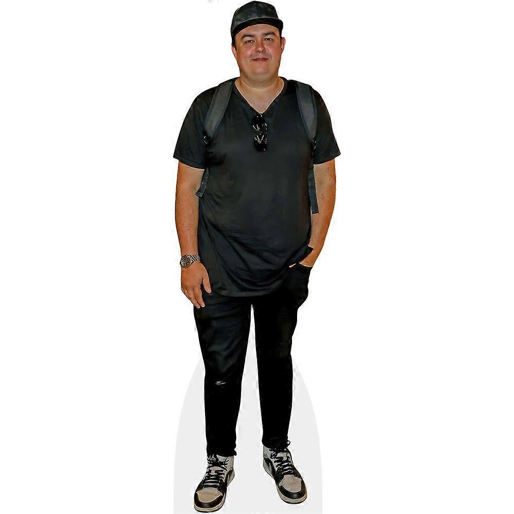 Darren Black (Casual) Cardboard Cutout (lifesize OR mini size). Standee. Stand Up.