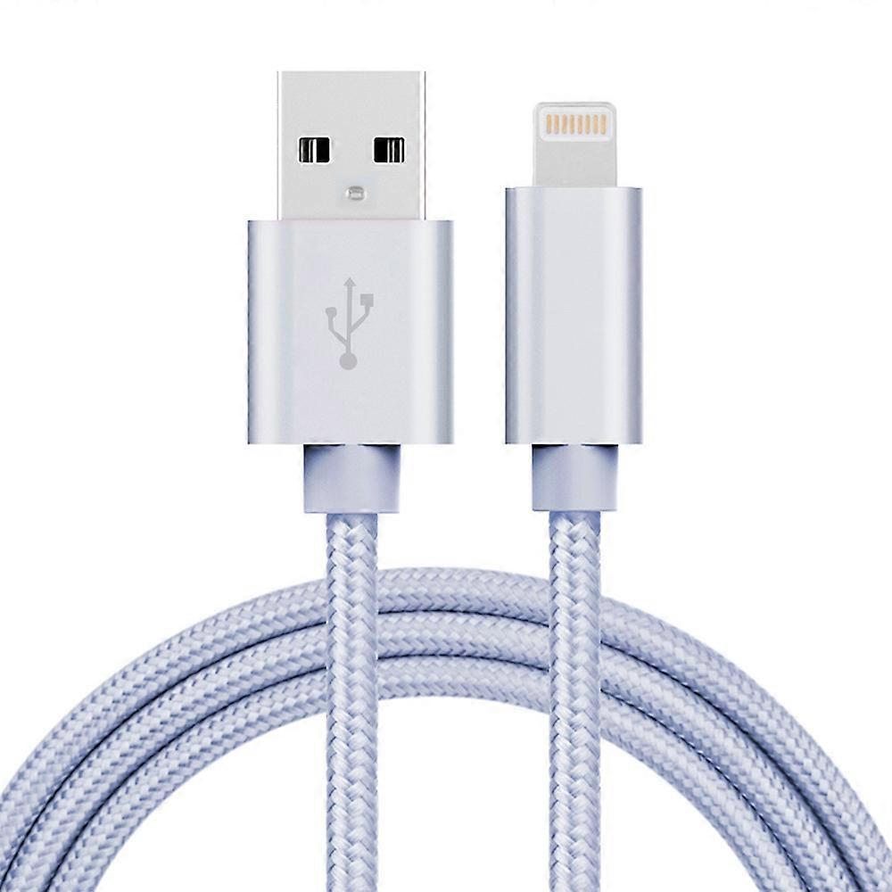 3M 2A Woven Pattern Lightning 8Pin USB Data Sync Charging Cable Cord for iPhone iPad iPod