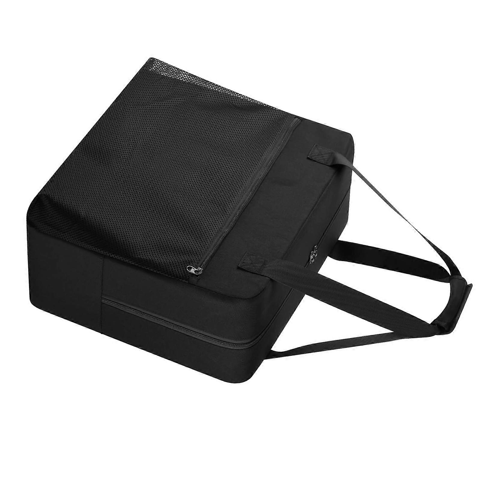 Stadium Chair Transport Bag Scratch Resistant Nylon Fabric Smooth Zipper Closure Portable Storage For Camping Multicolor