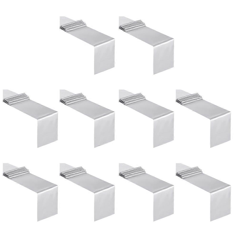 For Rectangular Round Table, Smooth Tablecloth,10pcs A