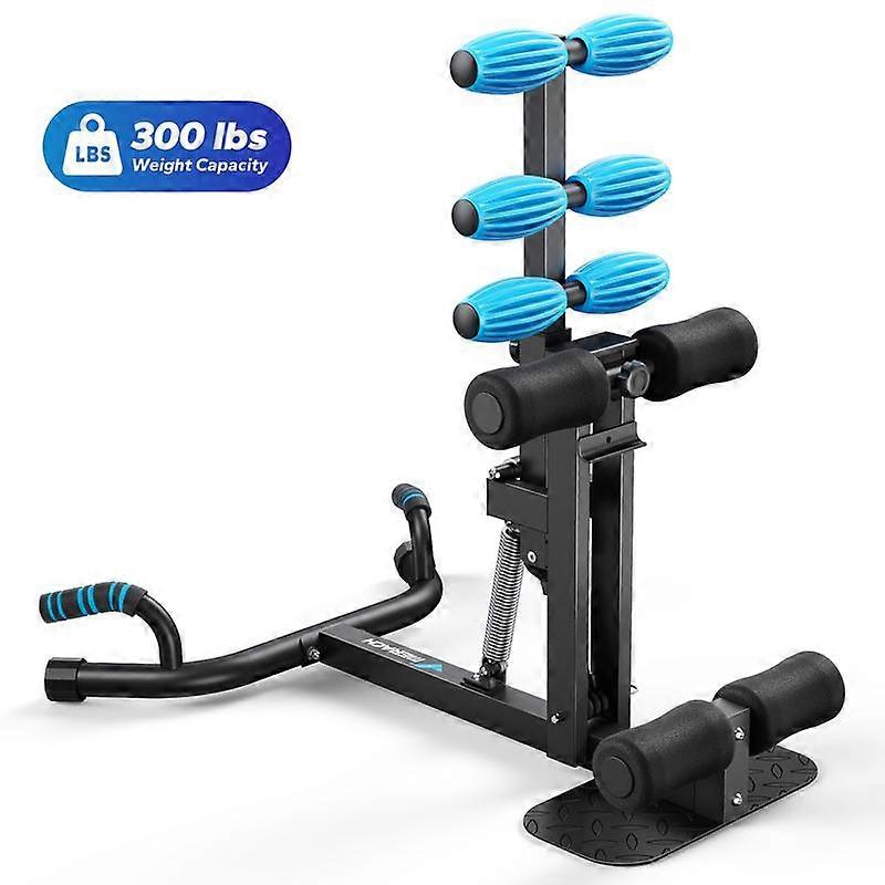 MERACH Deep Squat Machine Adjustable Glutes workout Home Gym Workout Training Sit Up Machine for Abs and Muscle Building Abdominal bench, Pu