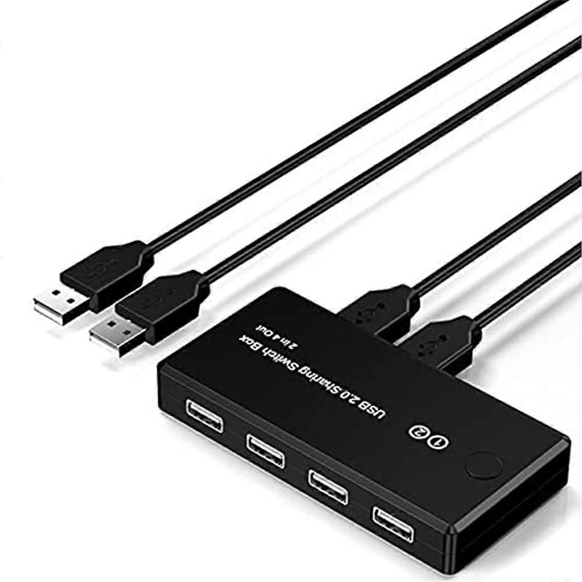 3D Printer Parts & Accessories USB 2.0 Peripheral Sharing Switch Sharing 4 USB Devices for Keyboard