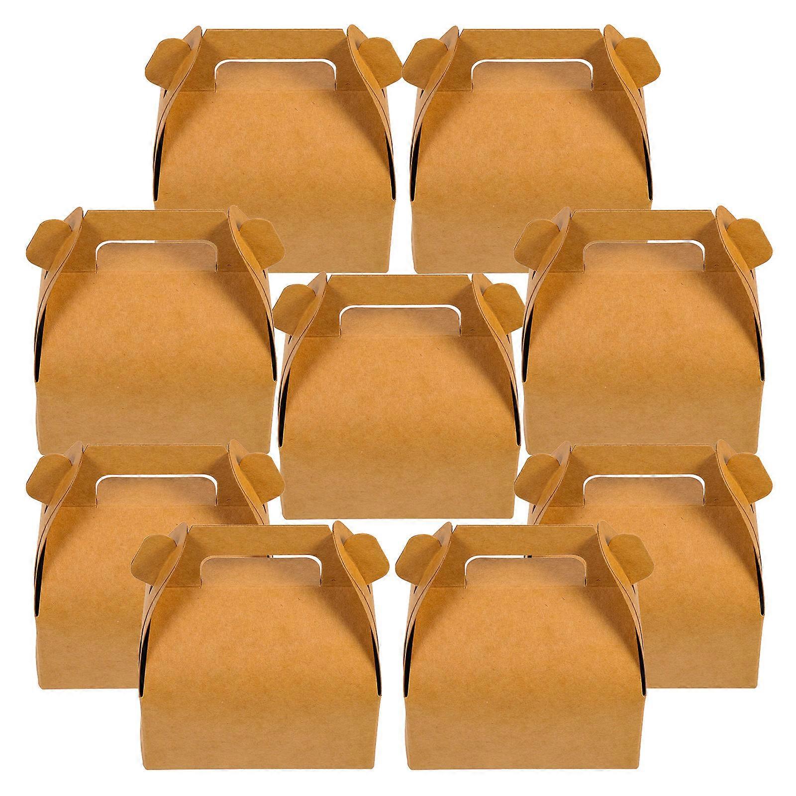 Kraft Paper 40 Pcs Perfect For Packing Fried Chicken And Popcorn Ideal For General Users In Brown Color With Efficient Storage