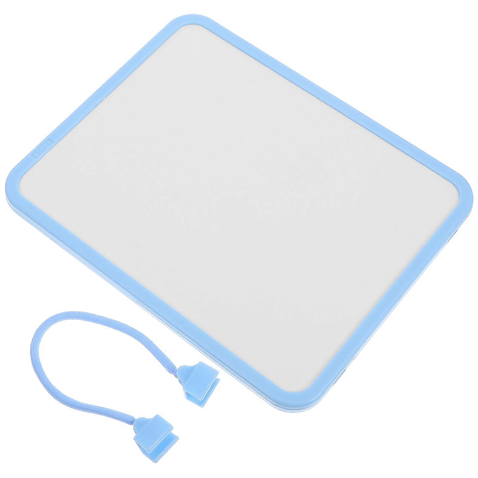 Blue Magnetic Small Dry Erase Whiteboard Hanging Board for Memo Notes