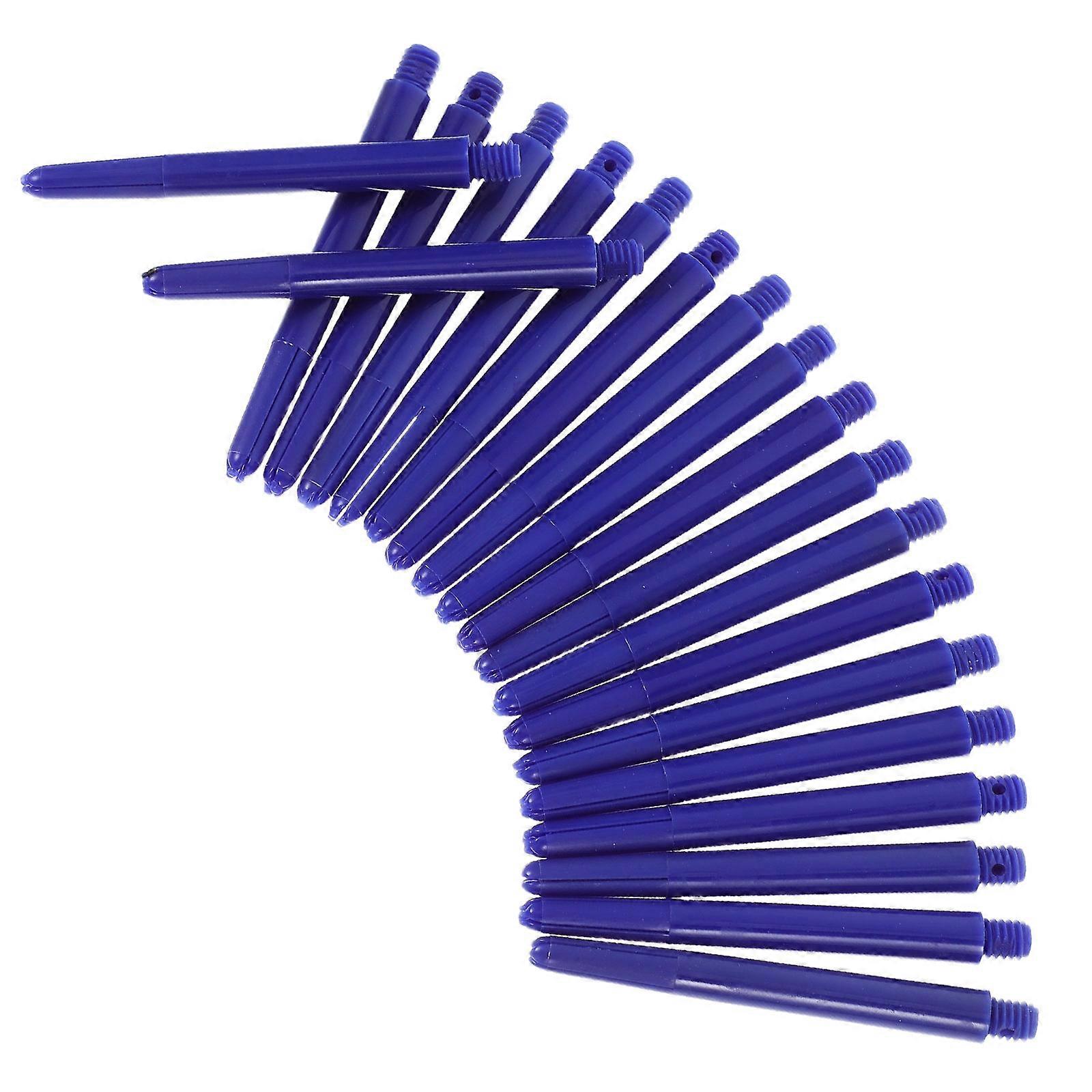 Threaded Dart Shafts Nylon Set for Playing 20Pcs Durable Darts Stems Dark Blue