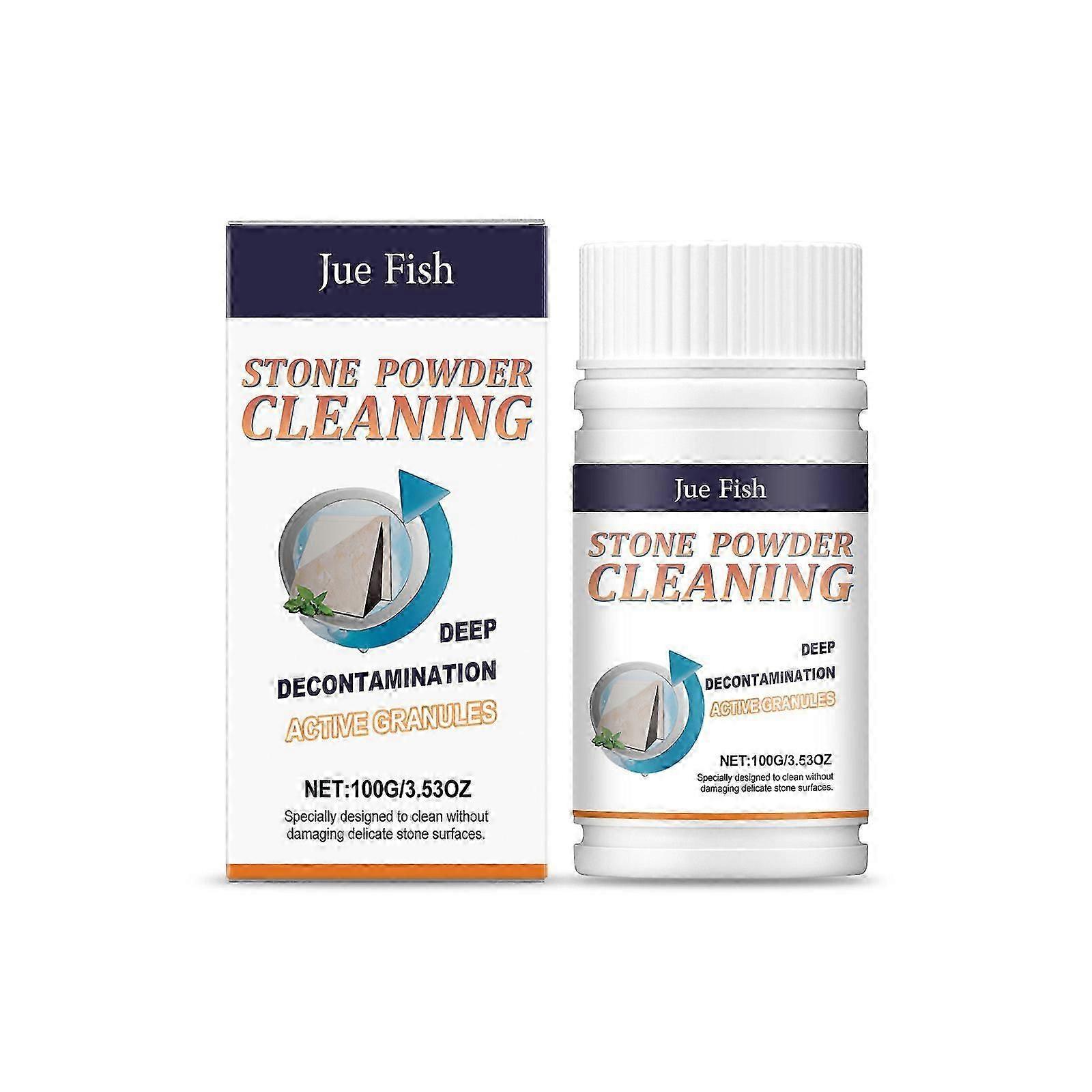 Stone Cleaning Powder - Gentle Anti-Fouling Formula for Rust & Scale Removal, 100g