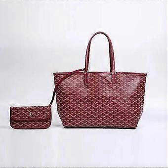 Klassische Damen-Tragetasche mit Schachbrettmuster, große, mittlere und kleine Größen, Schultertasche für Alltag und Reisen xj1