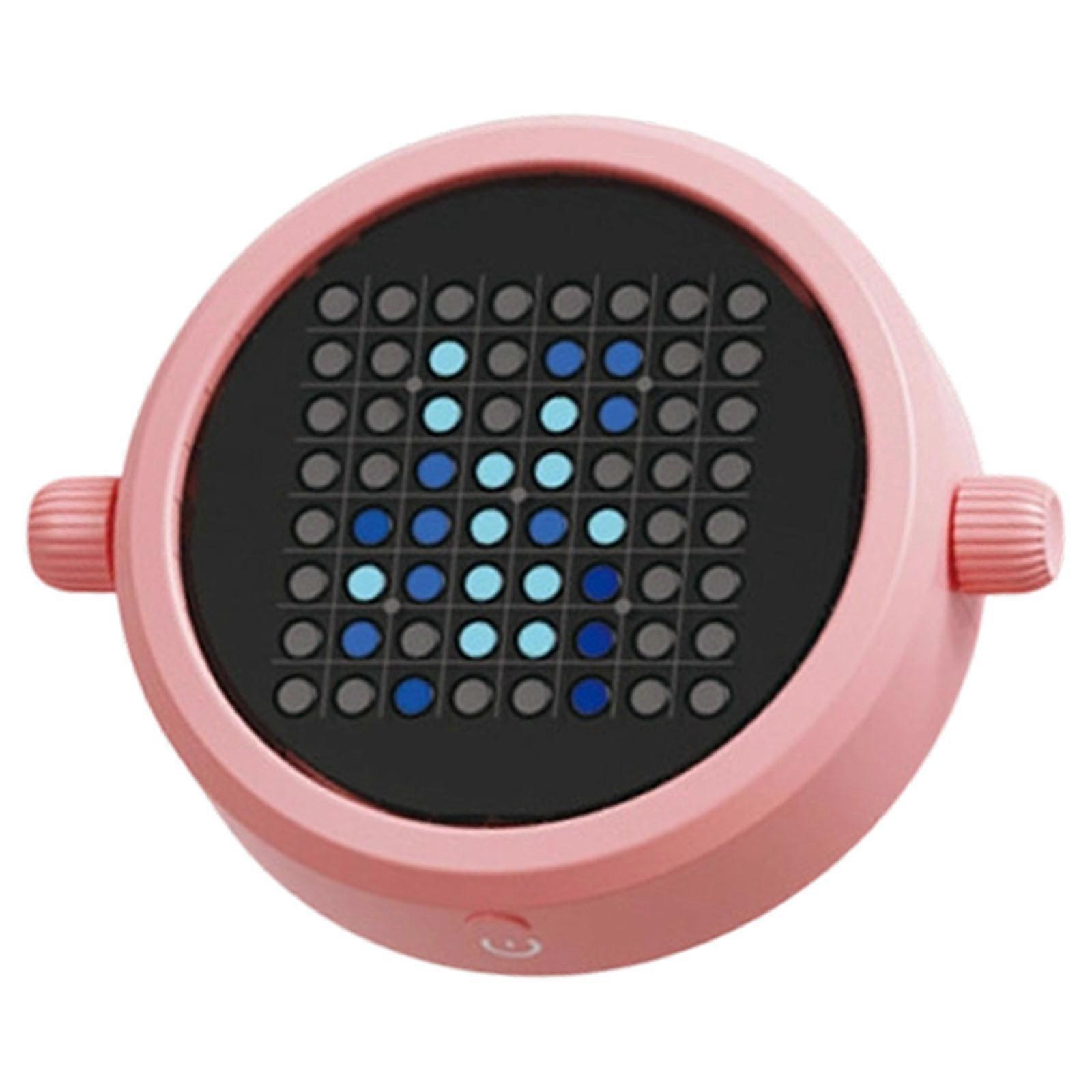 Noughts and Crosses Game Device 5 in 1 Cognitive and Memory Activities for Kids and Adults with Engaging Sound Effects  Pink