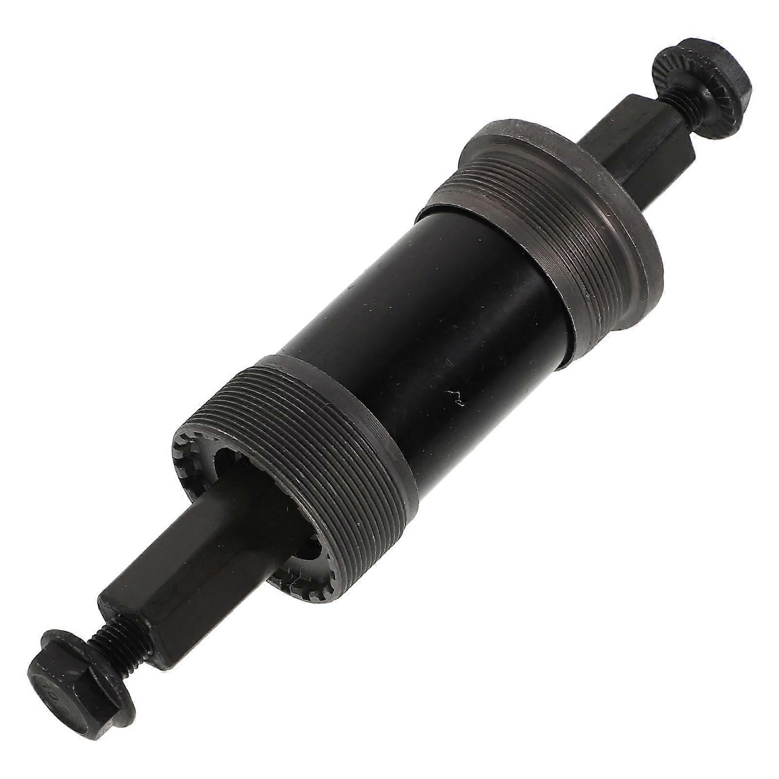 1Set Bicycle Bottom Bracket for Repair Square Taper Black Alloy Component