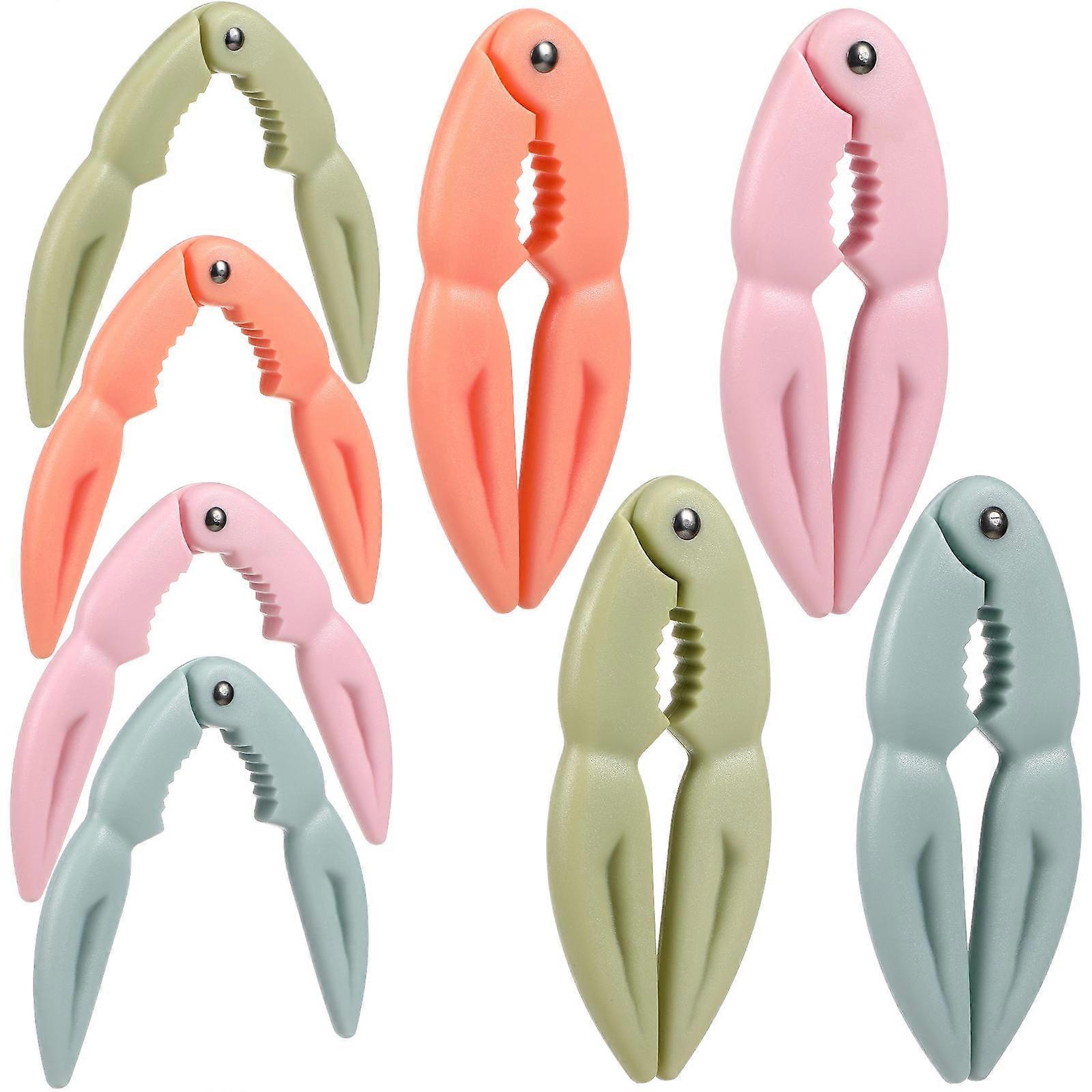 Crab Tool Manual Crab Leg Opener Cracking Tools 8Pcs for Kitchen Use
