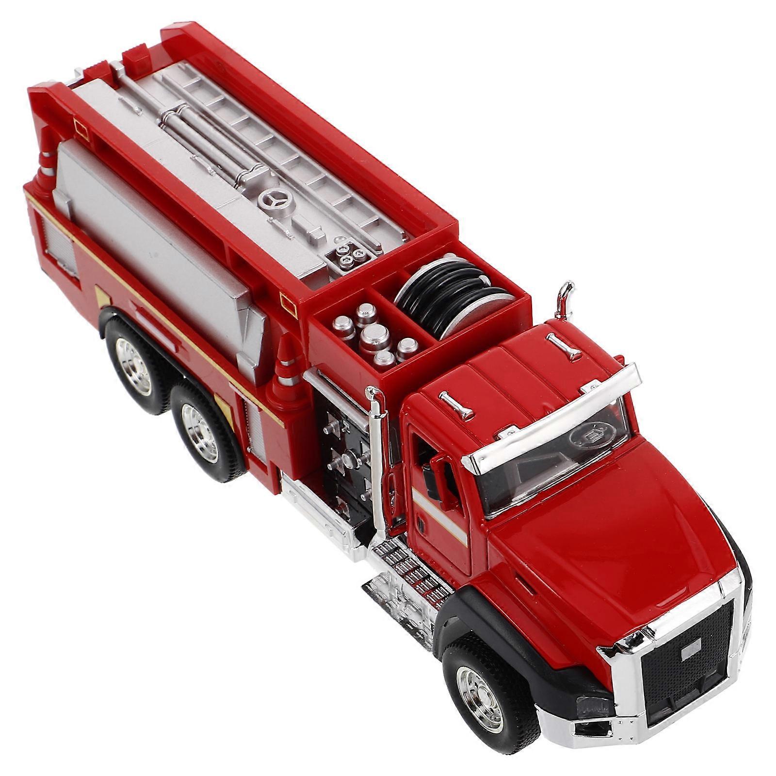 Fire Truck Engineering Vehicle Toy for Construction Play
