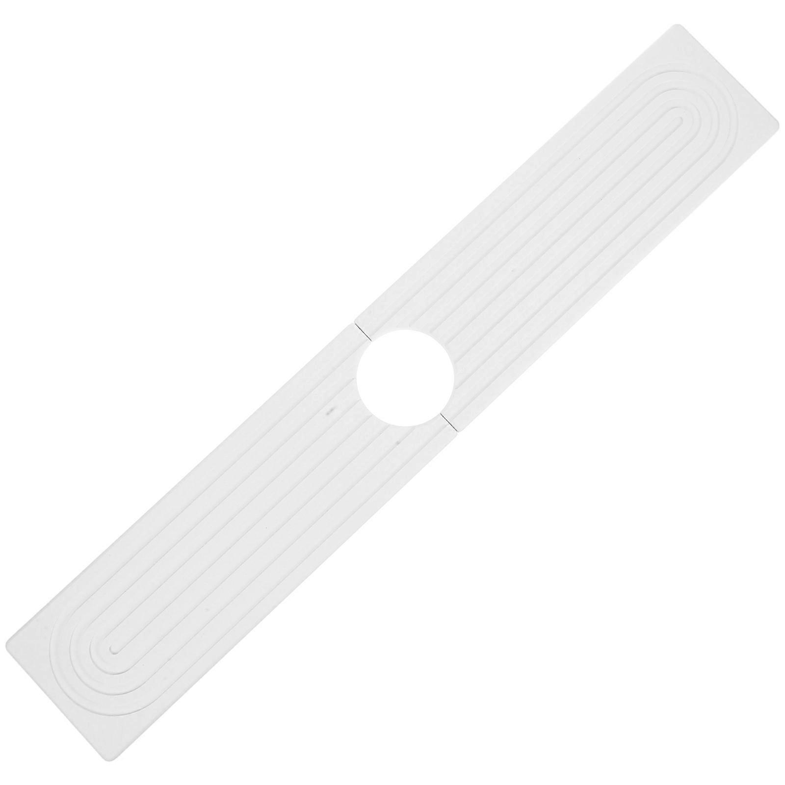 Tapis d'évier en diatomite blanche pour bac absorbant l'eau