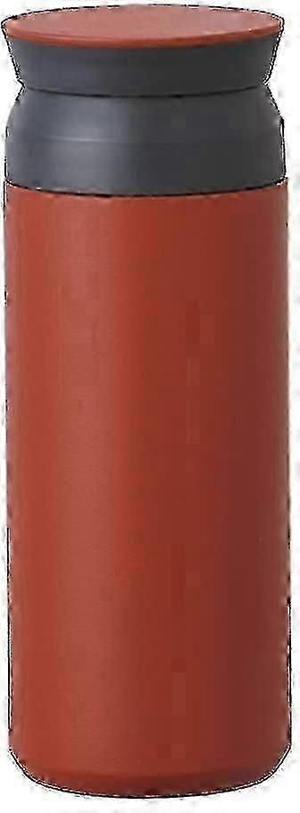 500 ml matkajuomalasi punainen ulkoseikkailuun