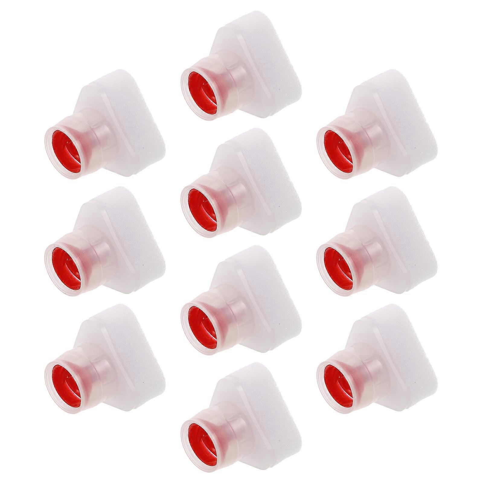 10pcs Shoe Cleaning Sponge Triangular Heads Sneaker Cleaner Pad Deep Stain Removal Shine