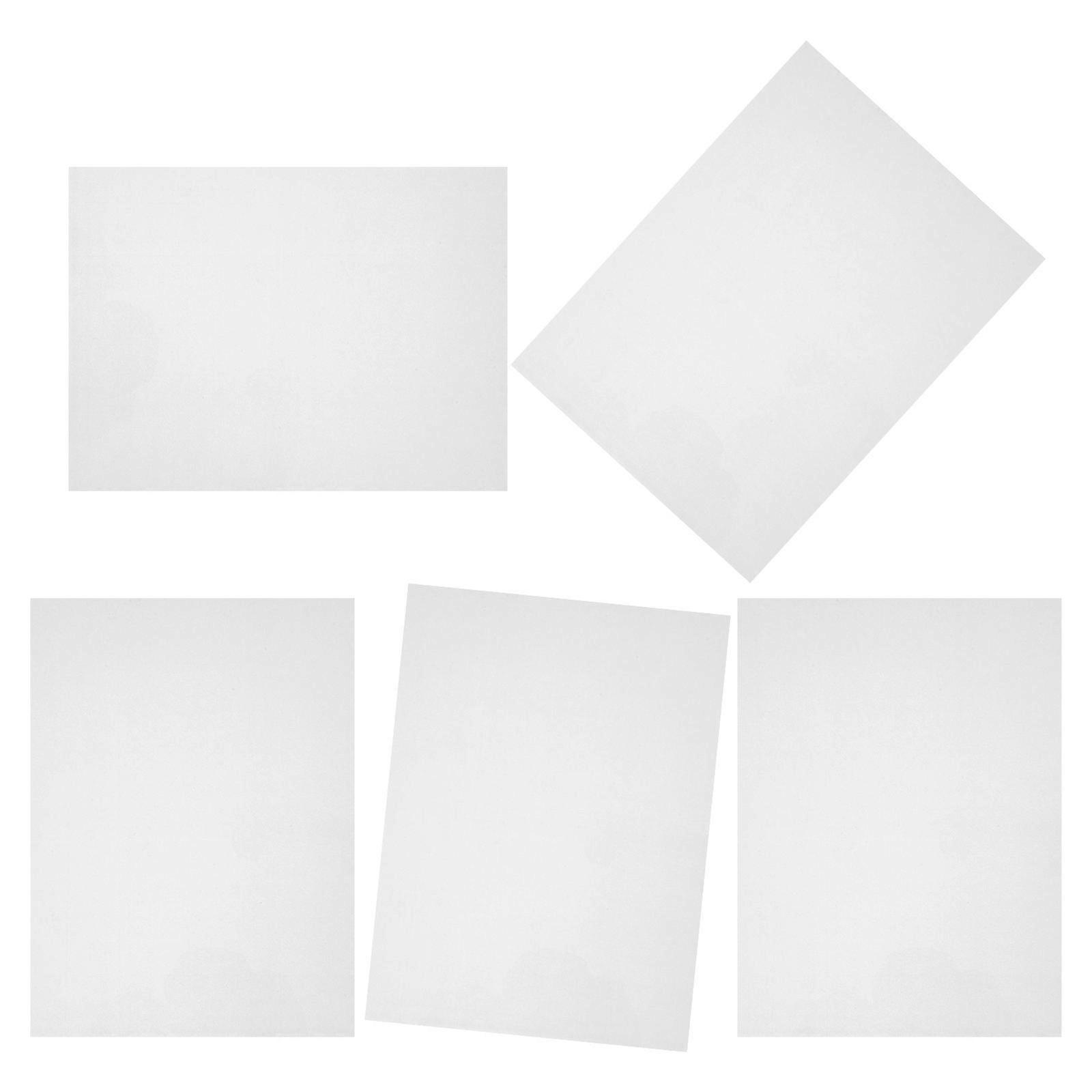 Heat Shrink Sheet Crafting Material 10Pcs Transparent Shrink Plastic Sheets