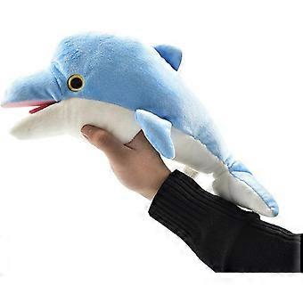 New,suitable Animal Hand  Puppet  Hand Puppets for Kids Storytelling Dinosaur Dolphin Hand Puppet Open-Mouthed Tort