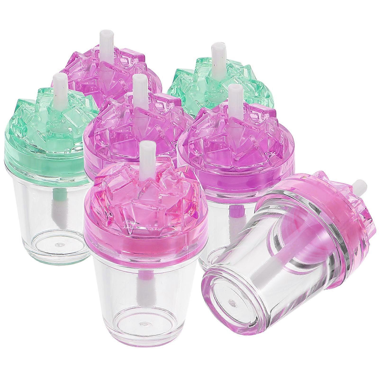 Lip Gloss Tubes Plastic Refillable Containers for Lip Balm Making 21Pcs