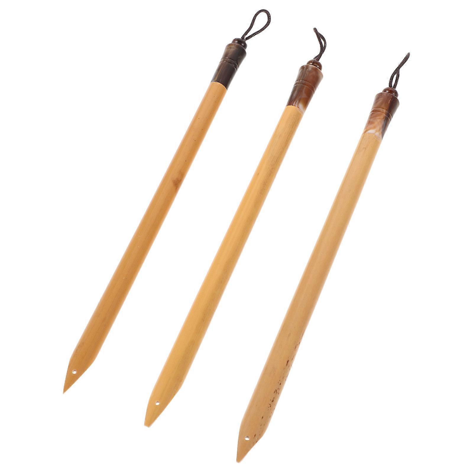 Bamboo Calligraphy Pen Arabic Pen for Artistic Drawing 6Pcs Set