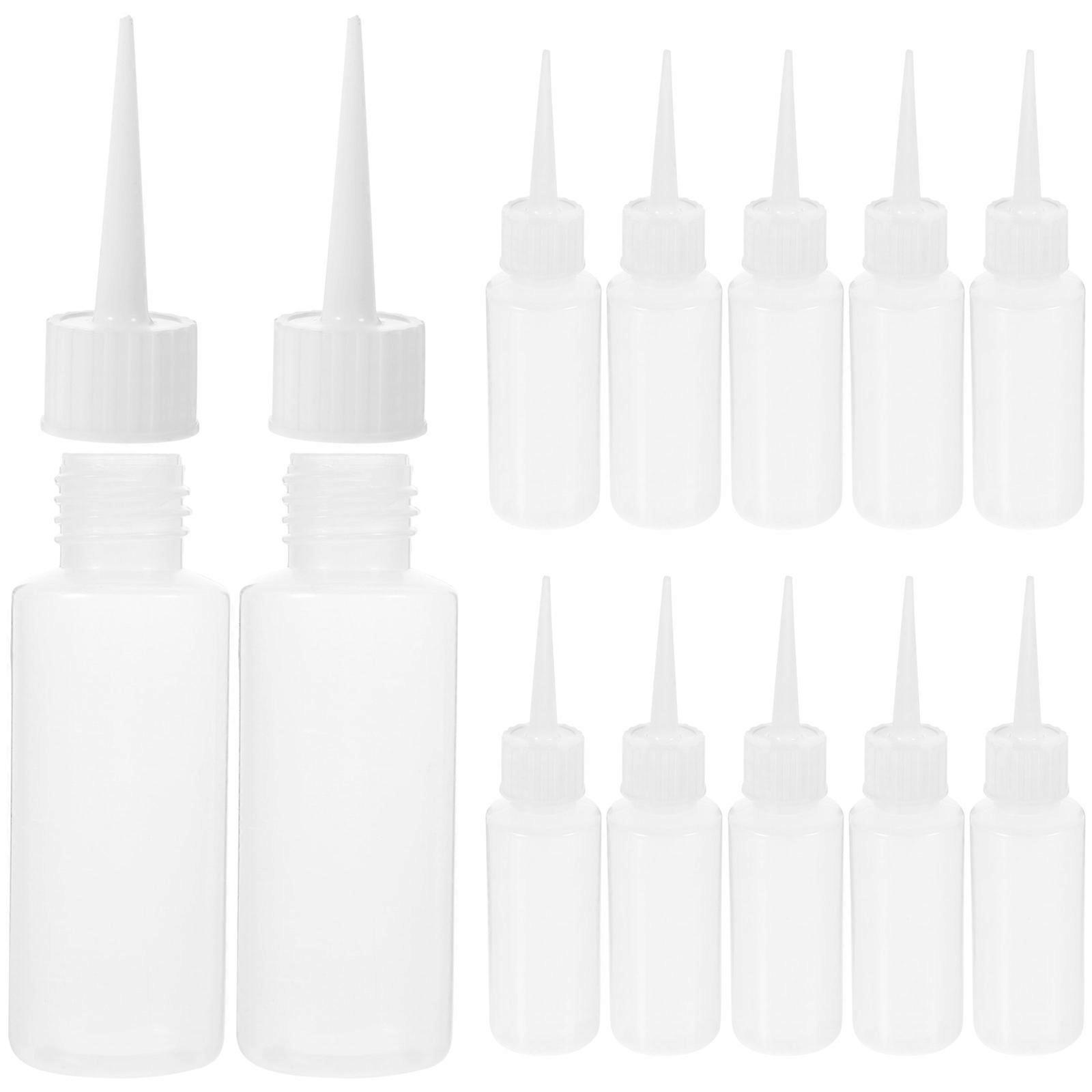 Plastic Squeeze Bottles for Liquid Storage 20Pcs 50Ml Glue Dispenser Set
