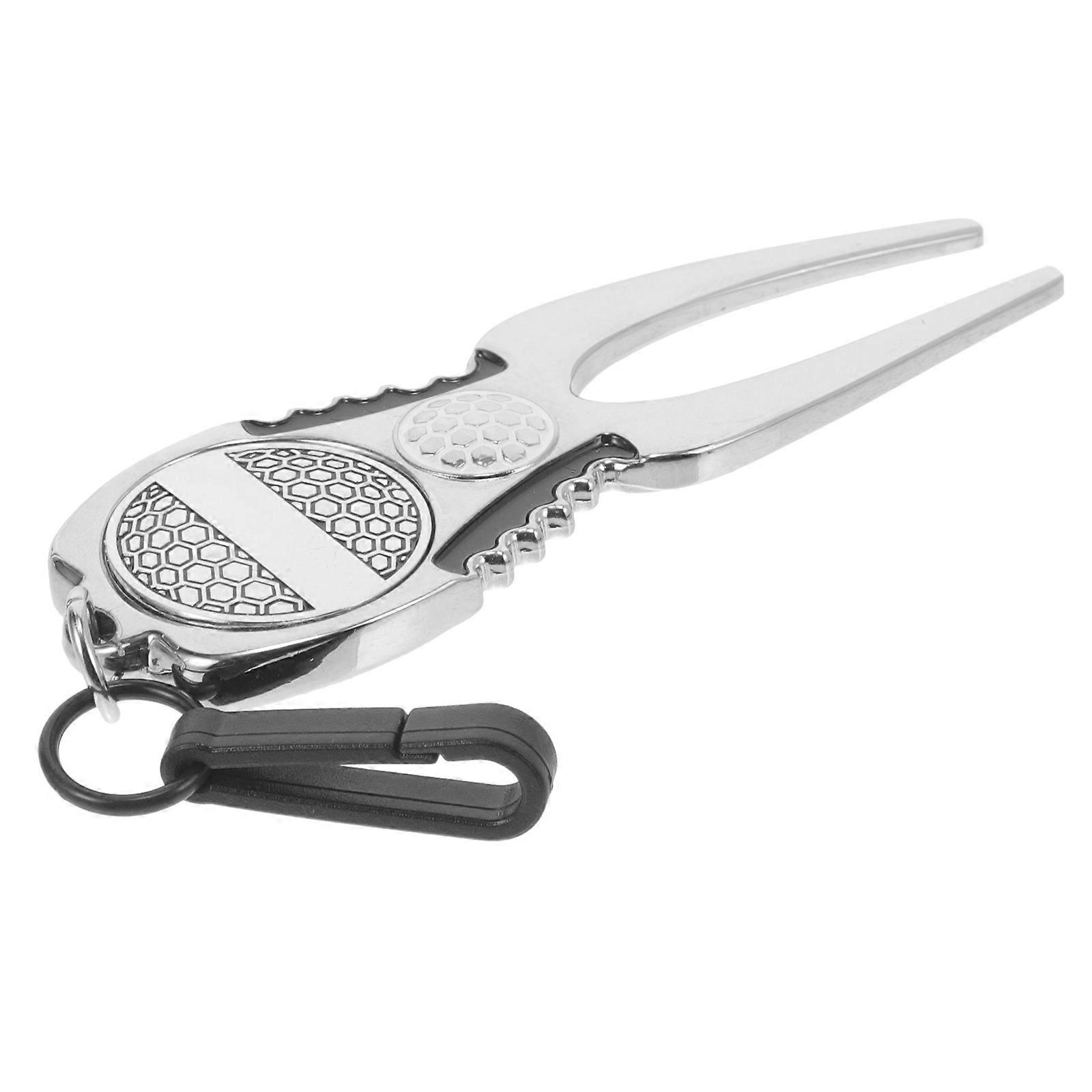 Durable Divot Repair Fork Golf Tool Convenient for Practice Golf Friends 1Pack