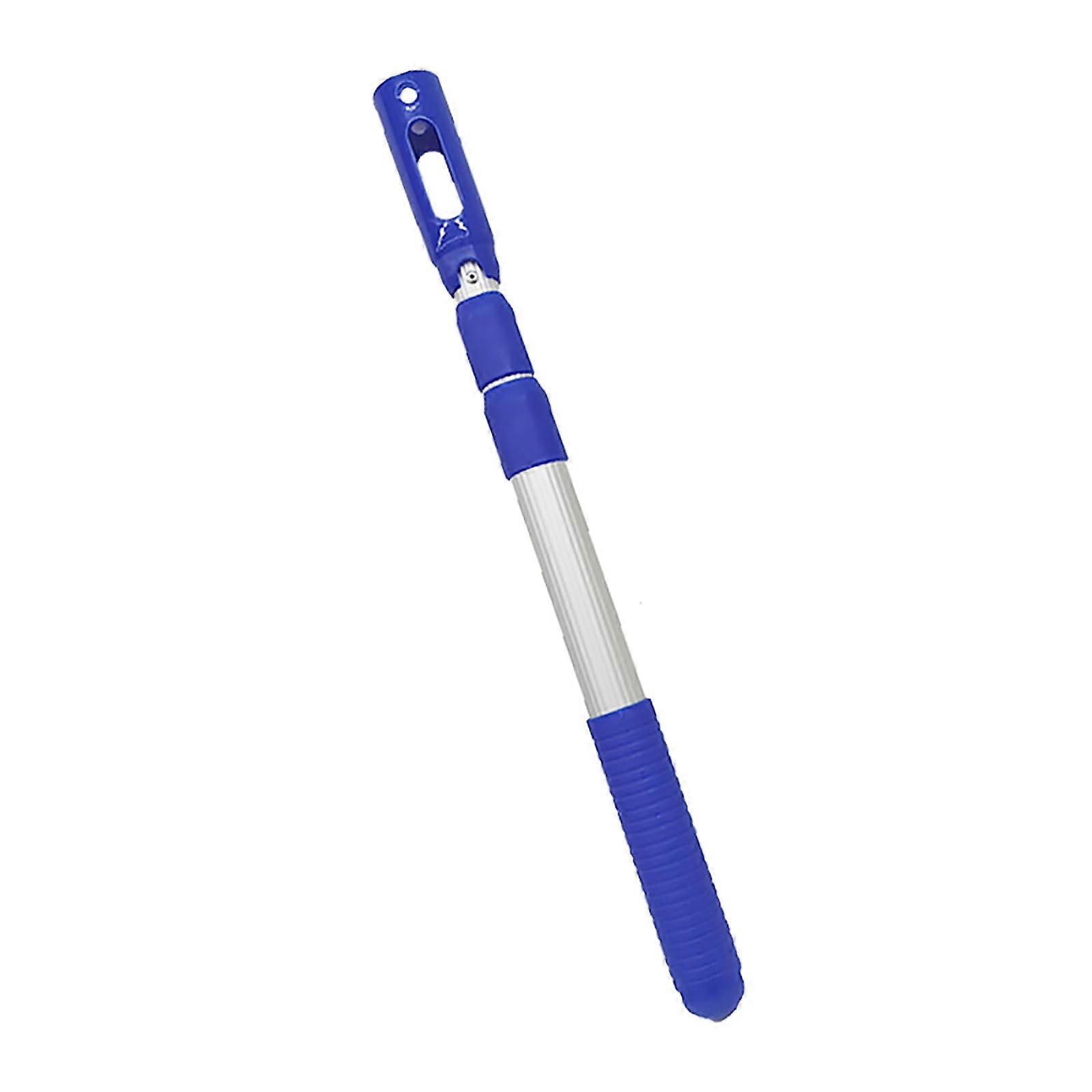 Pool Skimmer Pole 3 Section Telescopic Adjustable Aluminum Alloy Handle for Easy Pool Cleaning